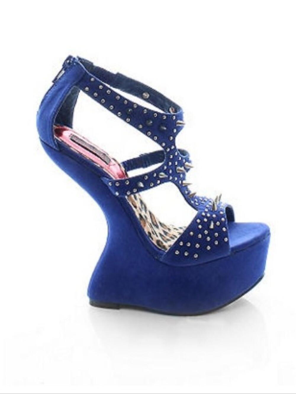💙 FREDERICK'S OF HOLLYWOOD SUEDE SPIKE PLATFORM HEELS 💙